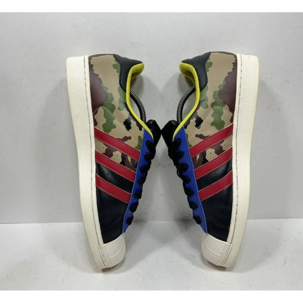adidas Superstar Oddity Multicolor Men's Size 11 s82757 Shoes Sneakers What The